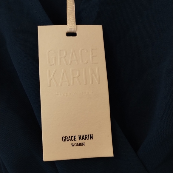 Grace Karin lace sleeve dress - Picture 11 of 13